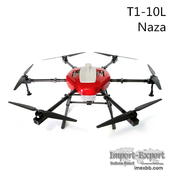 T1-10L Naza Agriculture Drone For Spraying Fertilizer And Pesticides (2017)