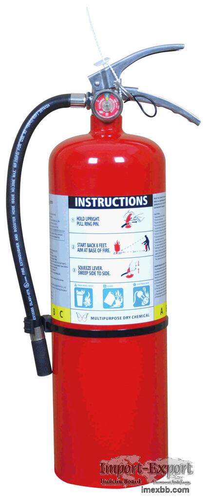 UL standard 2.5 lb - 20 lb multipurpose dry chemical powder fire extinguish