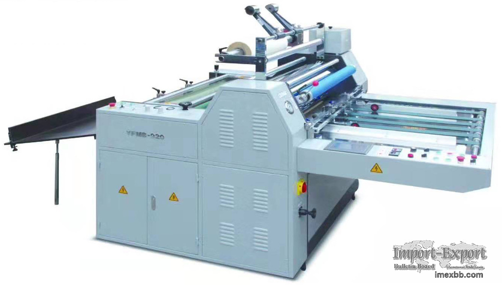 Semi-auto Laminating Machine Model YFMB-720/920/1100