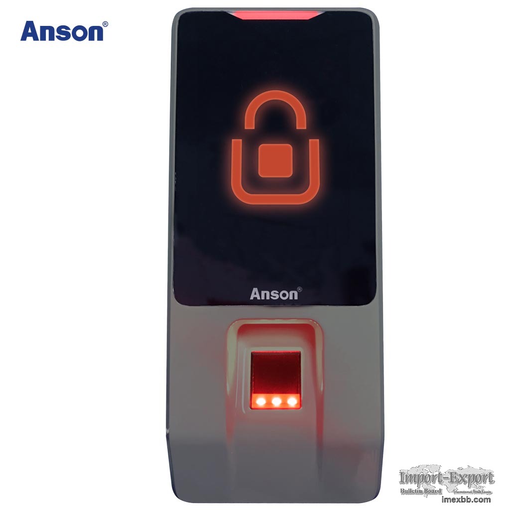 Fingerprint+RF card recognition access time attendance device