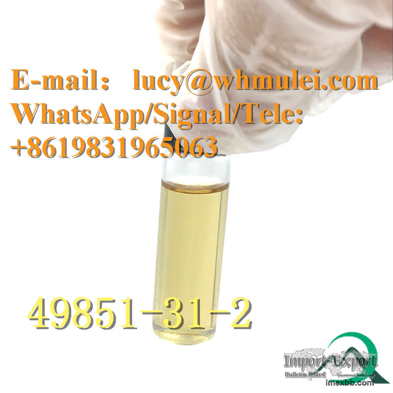 2-Bromo-1-phenyl-1-pentanone 49851-31-2 Light Yellow Liquid Raw Material 