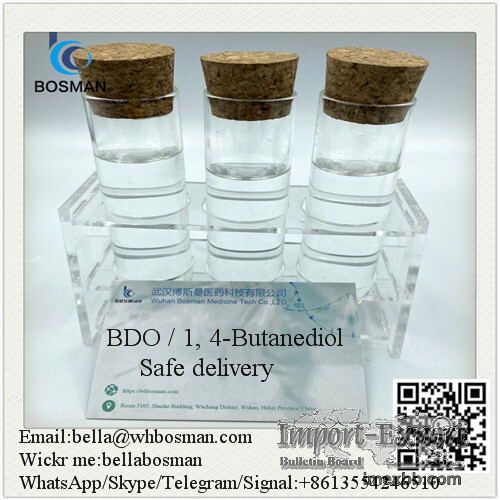 100% pass customs cas110-63-4  BDO 1,4-Butanediol  bella@whbosman.com