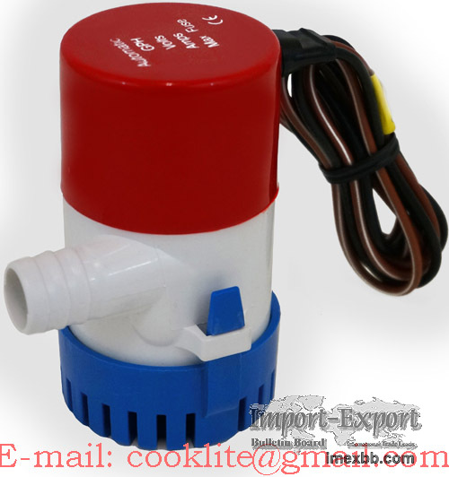 Marina Agua Bomba de Achique Sumergible yate barco 24V 350GPH