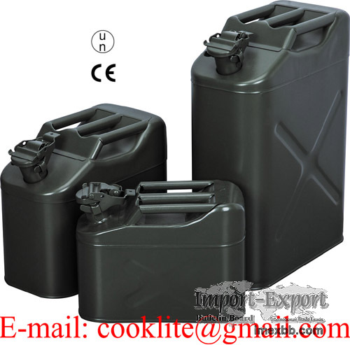 Bidon Metalico Para Carburante / Jerrycan Metalico Para Combustible 5/10/20