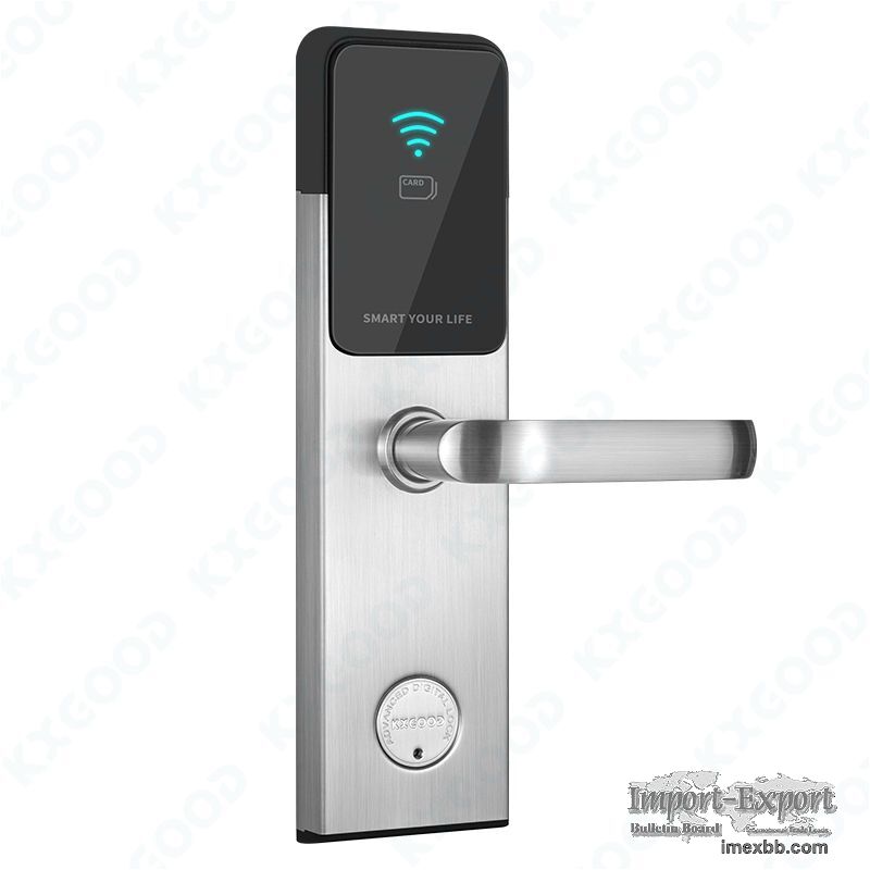 RFID Hotel Apartment Smart Safe Card Front Door Lock KXG-H1