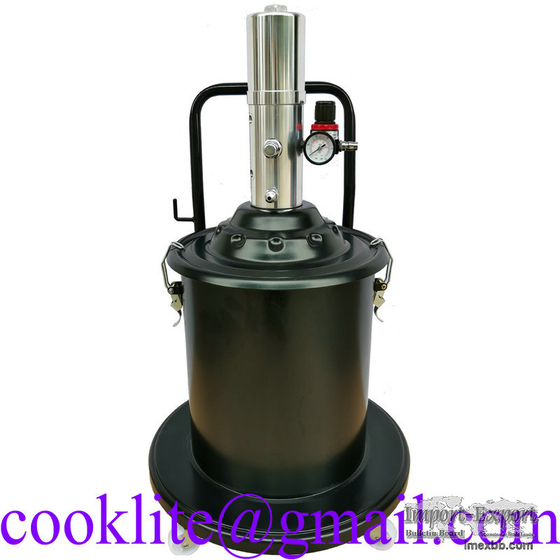 Dispensador neumático de aceite / Engrasadora neumatica en balde 20kg