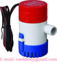 750GPH Non Automatic Submersible Bilge Pump for Marine Boat RV Campers 12V 