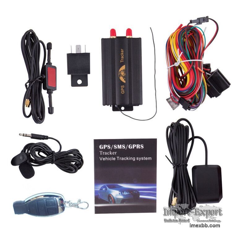 GPS GSM Tracker tk 103b coban with free mobile APP gps vehicle tracking sys