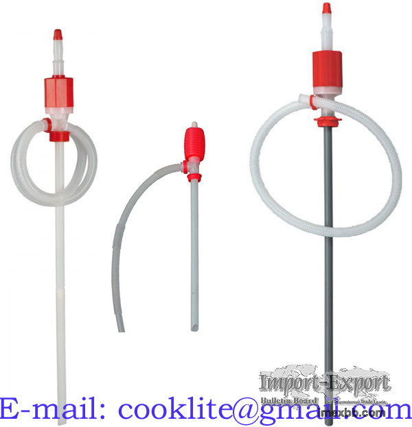 Polyethylene syphon pump / Siphon hand operated drum pump