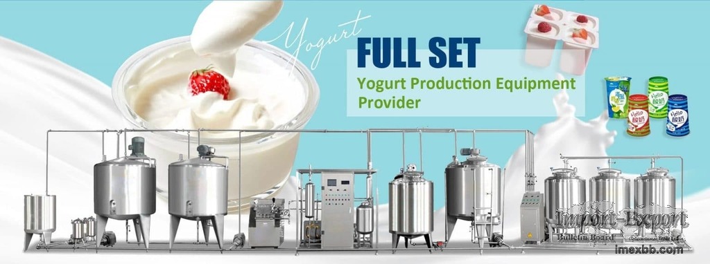 Professional Yogurt Processing Crafts and Equipment