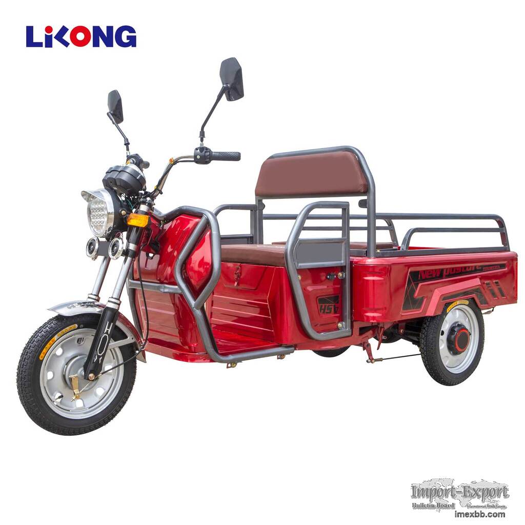 3 Wheeler E-Rickshaw Loader Electric Tricycle for Cargo