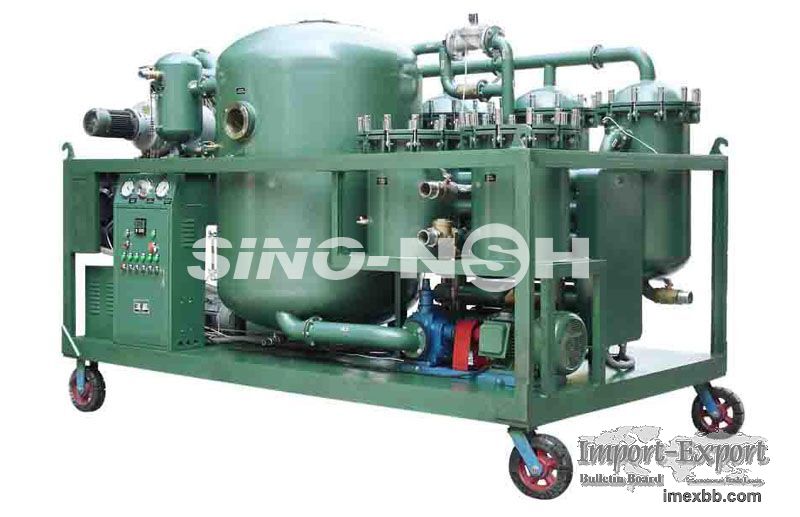 Vacuum turbine oil purifier 