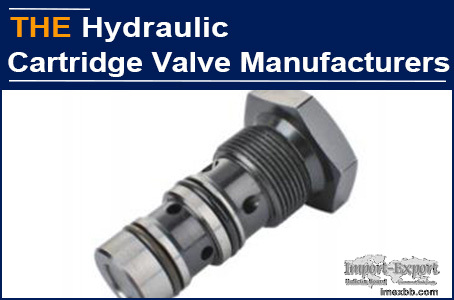 AAK Hydraulic Cartridge Valve has been favored by HydraForce valves