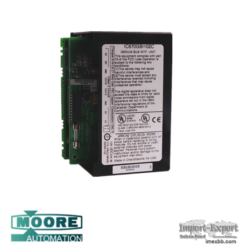 GE IC670GBI102  GE PLC  Ready to ship today!