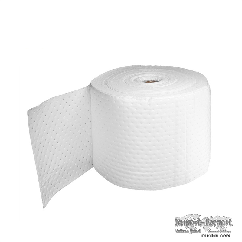 oil onli absorb fabric oil absorbent roll