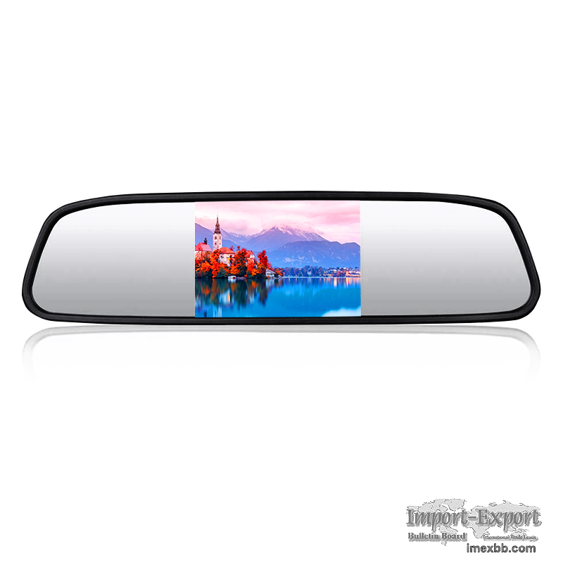 TSD rearview mirror High resolution 9'' 1920x384 res tft lcd screen 