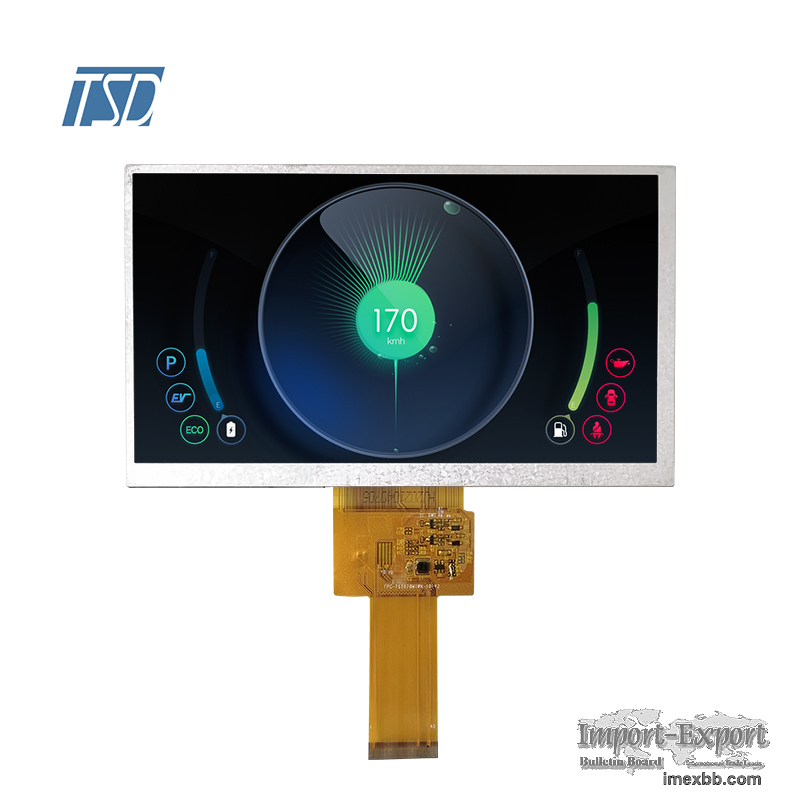 All-view 10.1 inch 1280x800 res tft lcd display module with touch panel scr