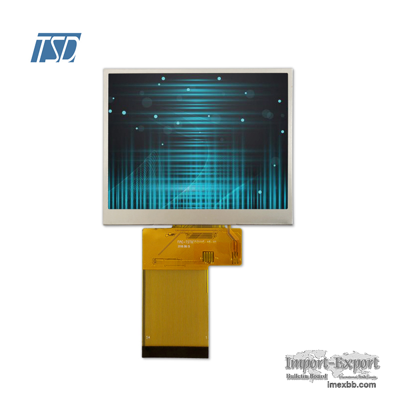 3.5'' TFT LCD 3SPI+RGB Interface and ILI9488 driver IC IPS Screen Panel