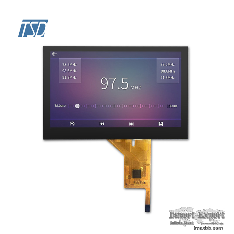 12 O'clock 4.3inch TFT LCD TN Panel 480x272 Touch Screen RGB-24bit 