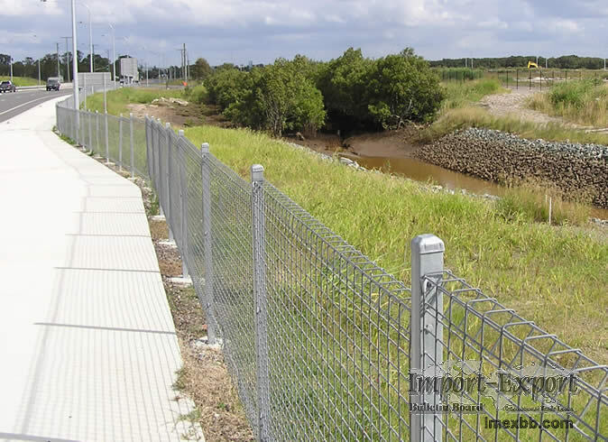 Galvanised Welded Wire Fence