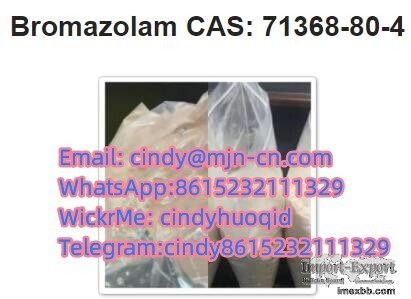 Bromazolam CAS: 71368-80-4, Hebei Meijinnong, WickrMe: cindyhuoqid