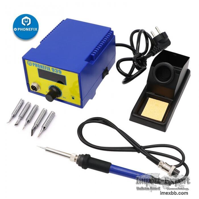 PHONEFIX 939 Electronic Soldering Station With 6Pcs Tips