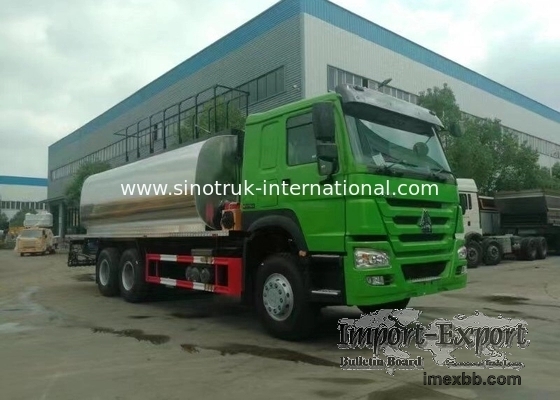 Right Hand Drive HOWO 7 Bitumen Truck 6X4 336HP 10CBM