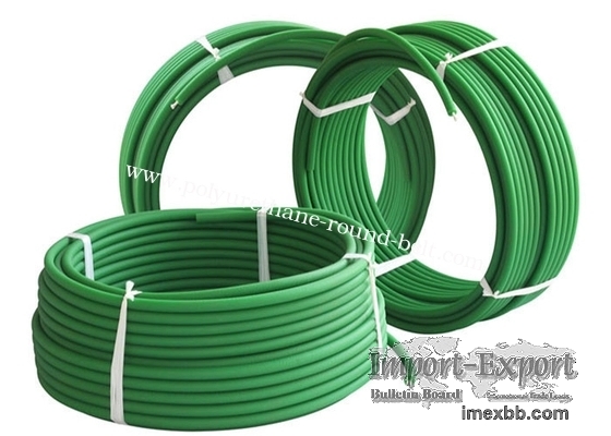 Any Color 2mm-20mm Diameter Polyurethane Rough Round Belt For Transmission