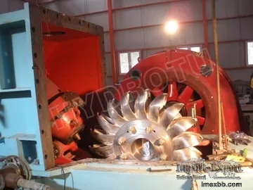 Stainless Steel Impulse Water Turbine / Pelton Water Turbine For High Water