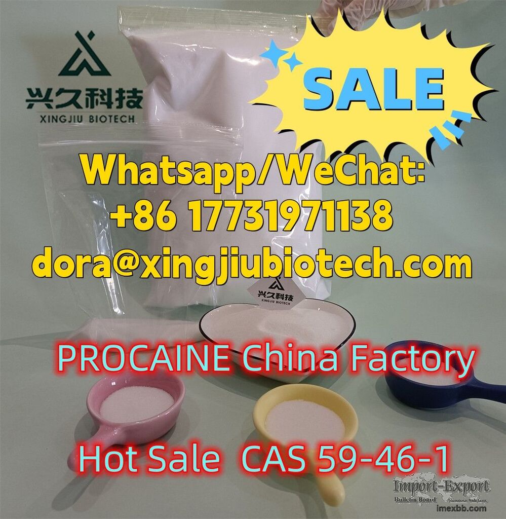 High content pharmaceutical grade raw materials 59-46-1 procaine door to do