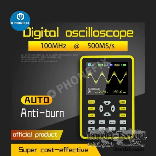 FNIRSI-5012H 2.4-inch Screen Digital Oscilloscope Support Waveform Storage