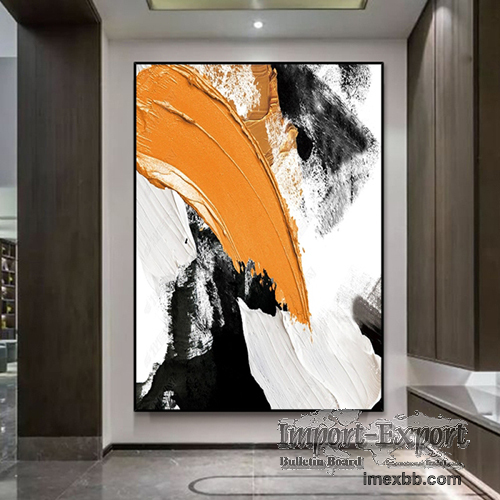 Handmade art oil painting living room decoration