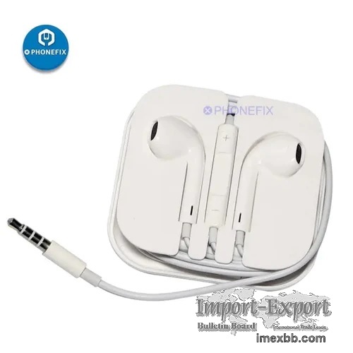 3.5mm Wired In-ear Plug EarPods for iPhone Android 