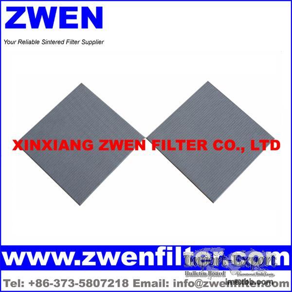 Sintered Mesh Filter Plate