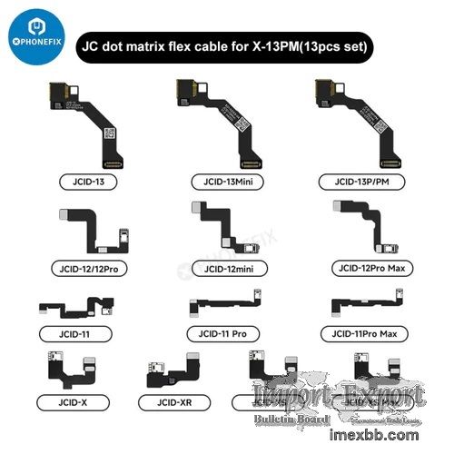   JC Dot Matrix Flex Cable for iPhone X-13 Pro Max Face ID Repair