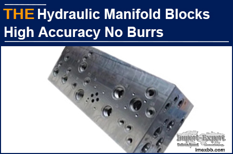 AAK Hydraulic Manifold Blocks High Accuracy No Burrs