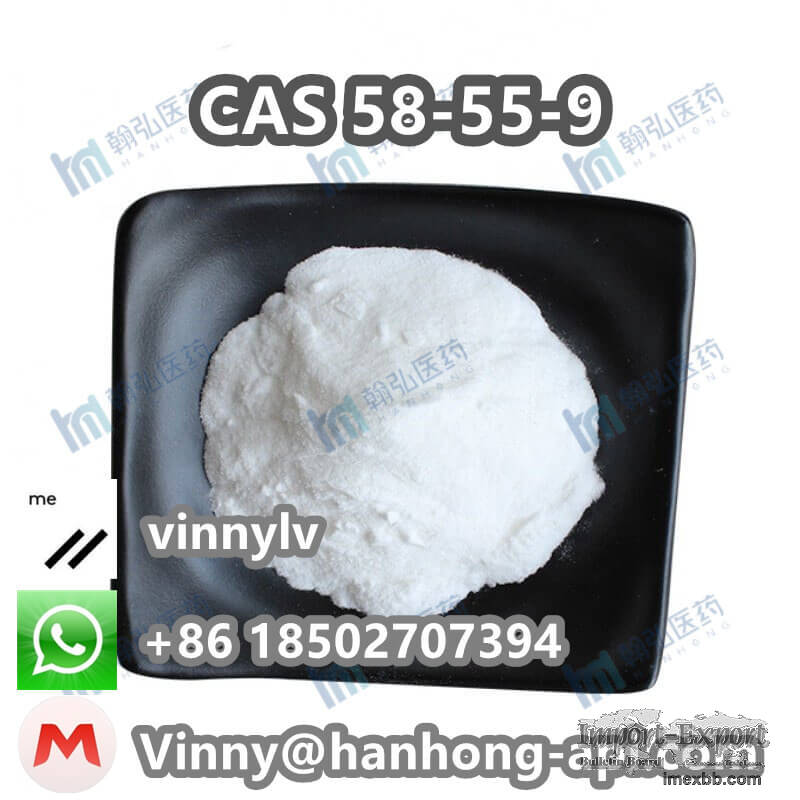 99% High Purity CAS 58-55-9 Theophylline Powder with Best Price