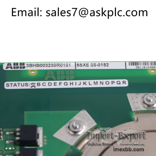 ABB DSQC663 3HAC029818-001 brand new and in stock!!!