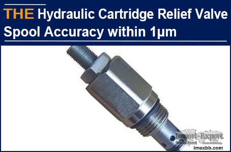 AAK Hydraulic Cartridge Relief Valve Spool Accuracy within 1μm