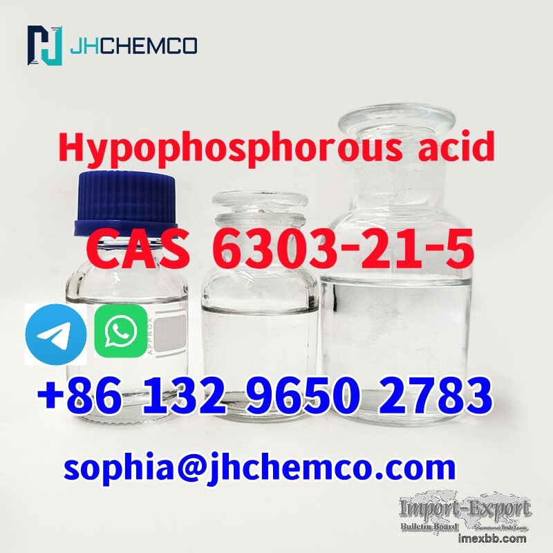 Factory supply CAS 6303-21-5 Hypophosphorous acid with safe delivery