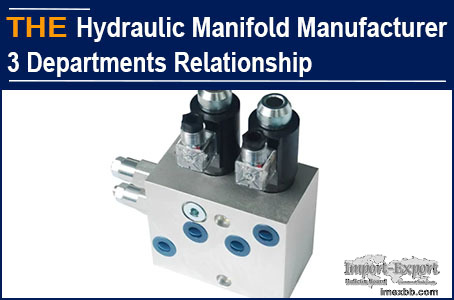 AAK Hydraulic Manifold Manufacturer 3 Departments Relationship