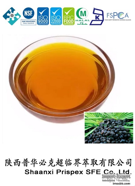 Pure Saw Palmetto Oil , Natural Saw Palmetto Extract Oil 85% 90% fatty acid