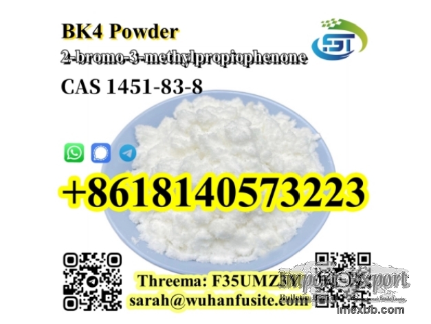 High Purity BK4 powder 2-Bromo-1-Phenyl-1-Butanone CAS 1451-83-8 With 100% 