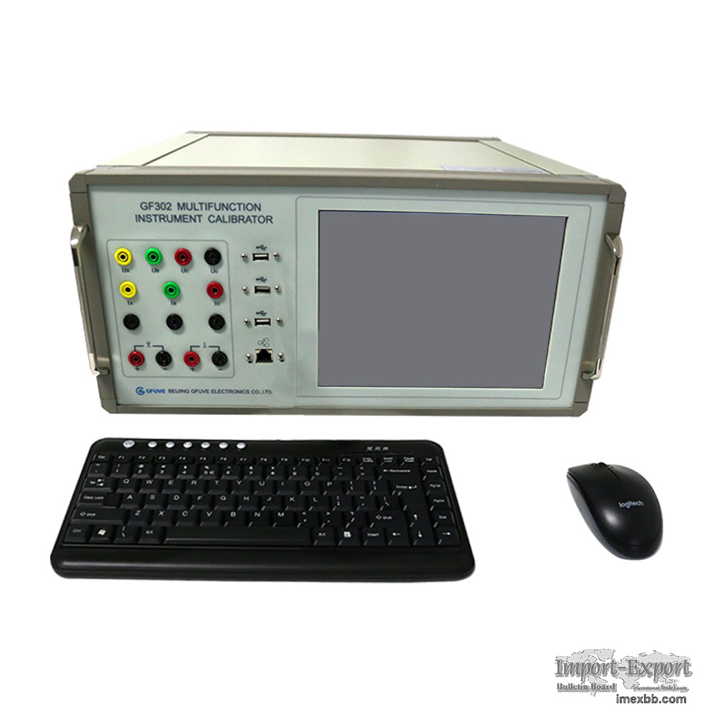 GF302 Multifunction Multimater, Power & Energy meter calibration Bench