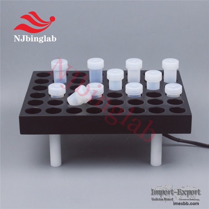 Sample preparation hotplate hotblock with Teflon coating