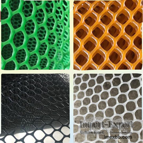 PE, PP, PVC Plastic Plain Mesh