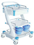 Hospital nurse hand trolley