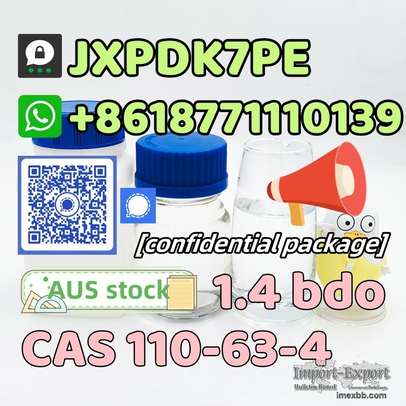 CAS 110-63-4 1.4BDO Australia ready stock lowest factory price whatsapp:+86