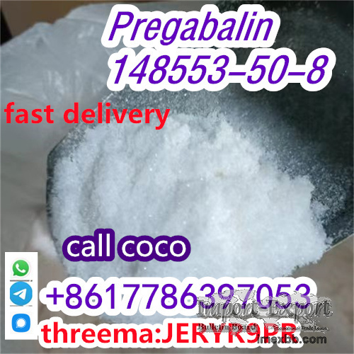 .hot sale Crystal Pregabalin Powder, Lyrica, 148553-50-8, Russia