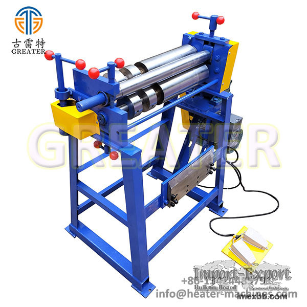 Band heater machine round rolling equipment for SS fin element